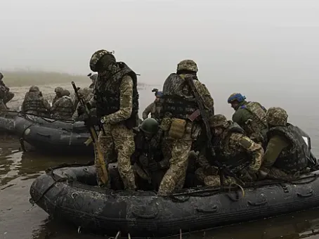 В ВСУ назвали сумасшедшим приказ о высадке на левом берегу Днепра